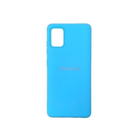Capinha Silicone Aveludado Samsumg Galaxy A51- Azul Claro - Lojas WE -  Capinha de Celular - Magazine Luiza