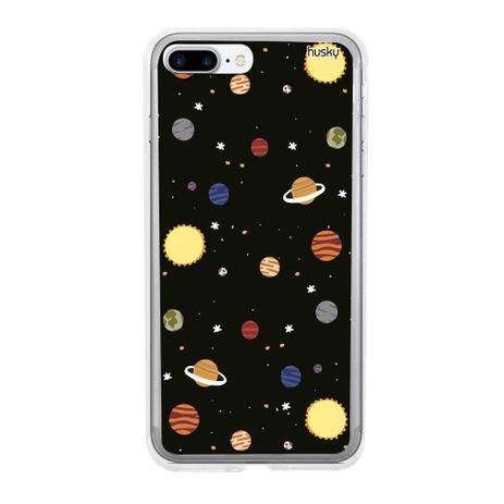 Capinha Silicone Personalizada Husky iPhone 7 Plus / 8 Plus Universo Menor preço em Capinha Silicone Personalizada Husky iPhone 7 Plus / 8 Plus Universo