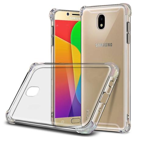Capinha Silicone Premium Samsung Galaxy J7 Pro Anti Impacto Transparente - Hrebos Menor preço em Capinha Silicone Premium Samsung Galaxy J7 Pro Anti Impacto Transparente - Hrebos
