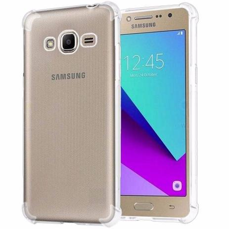 Capinha Silicone Transparente Antichoque Samsung J2 Prime G532 - Hrebros Menor preço em Capinha Silicone Transparente Antichoque Samsung J2 Prime G532 - Hrebros