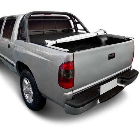Capota Marítima Chevrolet S10 Cabine Dupla 1995 A 2011 Trek Roller Para Santo Antonio Duplo - Flash cover Menor preço em Capota Marítima Chevrolet S10 Cabine Dupla 1995 A 2011 Trek Roller Para Santo Antonio Duplo - Flash cover
