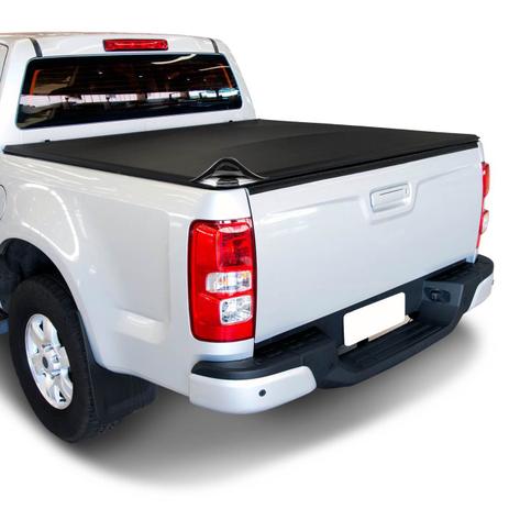 Capota Marítima Chevrolet S10 Cabine Dupla 2012 A 2018 Modelo Baguete - Flash Cover Menor preço em Capota Marítima Chevrolet S10 Cabine Dupla 2012 A 2018 Modelo Baguete - Flash Cover