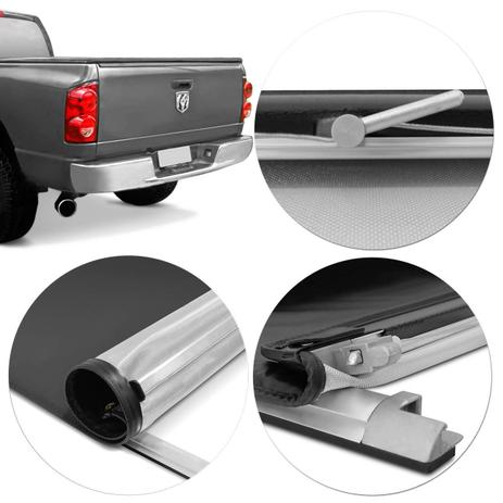 Capota Marítima Dodge Ram Cabine Simples 2006 a 2015 Modelo Trek Roller - Flash cover é boa?