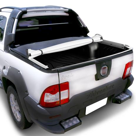 Capota Marítima Fiat Strada Cabine Dupla 2010 A 2013 Trek Roller Sem Gancho Estepe - Flash cover Menor preço em Capota Marítima Fiat Strada Cabine Dupla 2010 A 2013 Trek Roller Sem Gancho Estepe - Flash cover