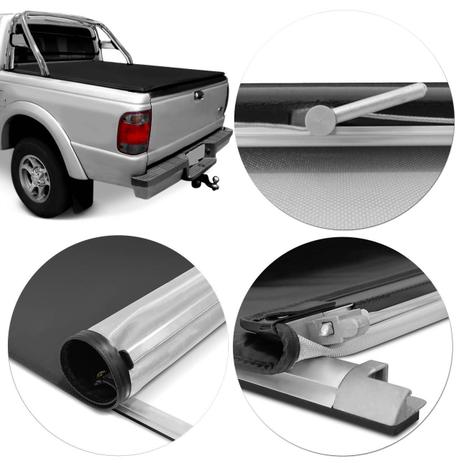 Capota Marítima Ford Ranger Cabine Dupla 1994 A 2011 Trek Roller Com Santo Antonio Duplo - Flash cover Menor preço em Capota Marítima Ford Ranger Cabine Dupla 1994 A 2011 Trek Roller Com Santo Antonio Duplo - Flash cover