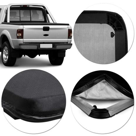 Capota Marítima Ford Ranger Cabine Dupla 1994 Até 2011 Baguete Sob Medida C/ Santo Antonio Duplo - Flash cover Menor preço em Capota Marítima Ford Ranger Cabine Dupla 1994 Até 2011 Baguete Sob Medida C/ Santo Antonio Duplo - Flash cover