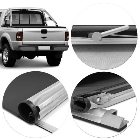 Capota Marítima Ford Ranger Stm Cabine Dupla 1994 A 2011 Trek Roller - Flash cover Menor preço em Capota Marítima Ford Ranger Stm Cabine Dupla 1994 A 2011 Trek Roller - Flash cover