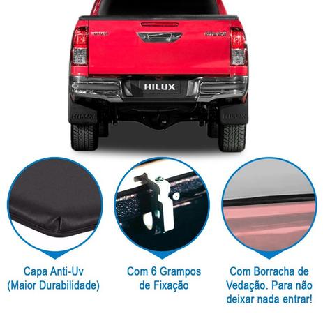 Capota Maritima Hilux 2016 A 2018 Cabine Dupla Sem Santo Antonio - Reese Menor preço em Capota Maritima Hilux 2016 A 2018 Cabine Dupla Sem Santo Antonio - Reese