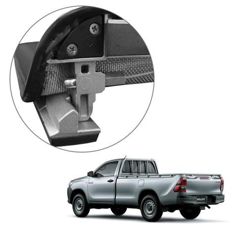 Capota Maritima Hilux 2016 a 2019 CS C/ Grade Trek Aluminio Eco - Flash cover Menor preço em Capota Maritima Hilux 2016 a 2019 CS C/ Grade Trek Aluminio Eco - Flash cover