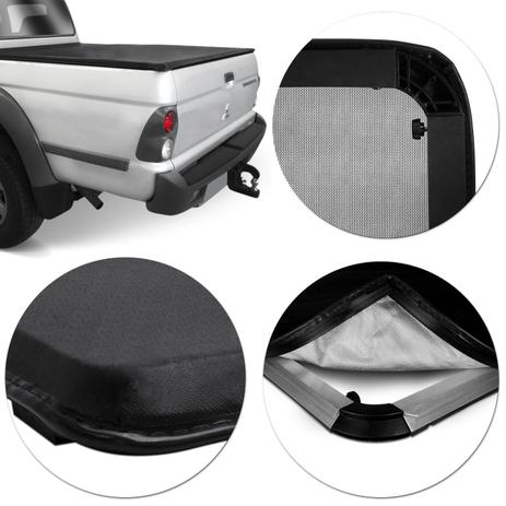 Capota Marítima Mitsubishi L200 Sport 2004 2005 2006 2007 2008 2009 2010 2011 2012 Modelo Baguete - Flash Cover Menor preço em Capota Marítima Mitsubishi L200 Sport 2004 2005 2006 2007 2008 2009 2010 2011 2012 Modelo Baguete - Flash Cover