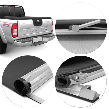 Capota Marítima Nissan Frontier Cabine Dupla 2002 2003 2004 2005 2006 2007 2008 Trek Roller Grade - Flash Cover Menor preço em Capota Marítima Nissan Frontier Cabine Dupla 2002 2003 2004 2005 2006 2007 2008 Trek Roller Grade - Flash Cover