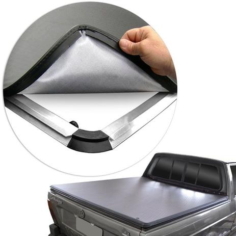 Capota Maritima Saveiro até 97 S/ Grade Mod Baguete Encaixe - Flash cover Menor preço em Capota Maritima Saveiro até 97 S/ Grade Mod Baguete Encaixe - Flash cover
