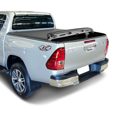 Capota Marítima Toyota Hilux Cabine Dupla 16 17 18 Modelo Trek - Flash cover Menor preço em Capota Marítima Toyota Hilux Cabine Dupla 16 17 18 Modelo Trek - Flash cover