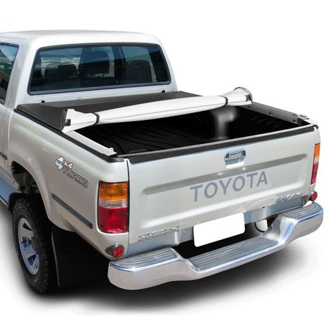 Capota Marítima Toyota Hilux Cabine Dupla 1998 A 2001 Trek Roller - Flash cover Menor preço em Capota Marítima Toyota Hilux Cabine Dupla 1998 A 2001 Trek Roller - Flash cover