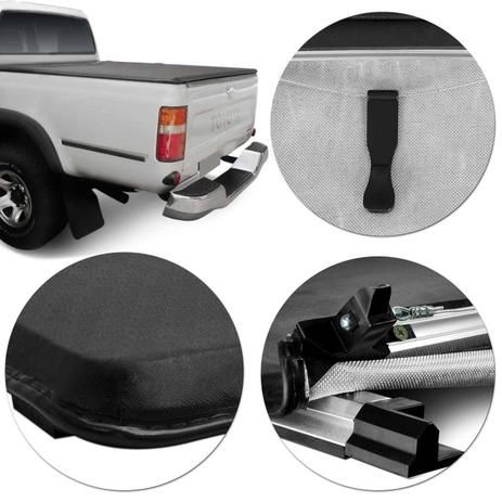 Capota Marítima Toyota Hilux Cabine Dupla 1998 A 2004 Modelo Trek Com Santo Antonio Simples - Flash cover Menor preço em Capota Marítima Toyota Hilux Cabine Dupla 1998 A 2004 Modelo Trek Com Santo Antonio Simples - Flash cover