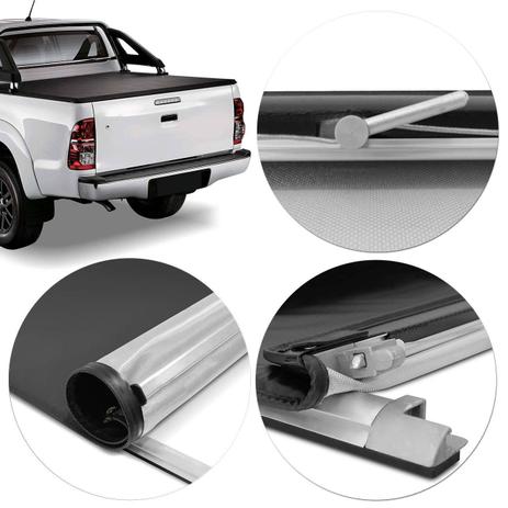 Capota Marítima Toyota Hilux Cabine Dupla 2005 A 2015 Trek Roller Para Santo Antonio Original - Flash cover Menor preço em Capota Marítima Toyota Hilux Cabine Dupla 2005 A 2015 Trek Roller Para Santo Antonio Original - Flash cover
