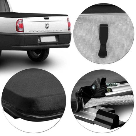 Capota Marítima Vw Saveiro Cross 1998 A 2009 Modelo Trek Sem Estepe - Flash cover Menor preço em Capota Marítima Vw Saveiro Cross 1998 A 2009 Modelo Trek Sem Estepe - Flash cover