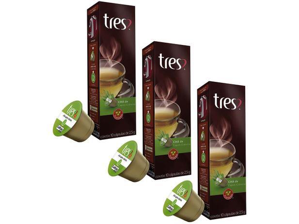 Cápsula de Café 3 Corações Capim Cidreira TRES - 30 unidades é boa?