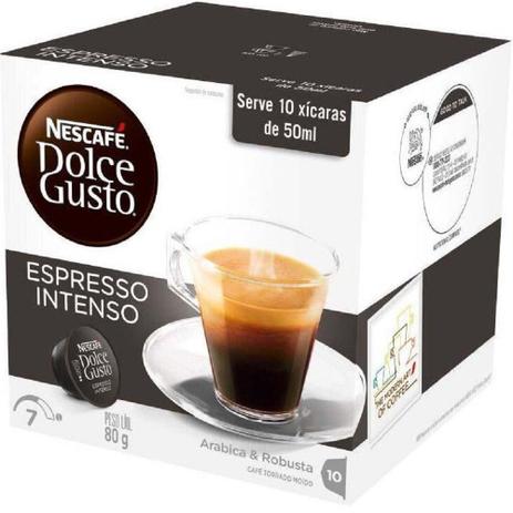 Capsula de Cafe Espresso Intenso Dolce Gusto 8g CX 10 UN Nescafe - Nescafe Dolce Gusto é boa?