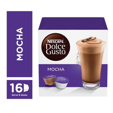 Capsulas Dolce Gusto Mocha 16 capsulas - Nescafé Dolce Gusto Menor preço em Capsulas Dolce Gusto Mocha 16 capsulas - Nescafé Dolce Gusto