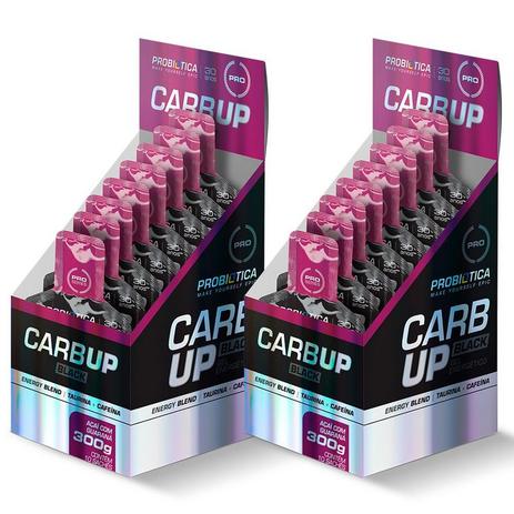 Carb Up Gel Black - 10 sachês de 30 gramas - Probiotica - Probiótica Menor preço em Carb Up Gel Black - 10 sachês de 30 gramas - Probiotica - Probiótica