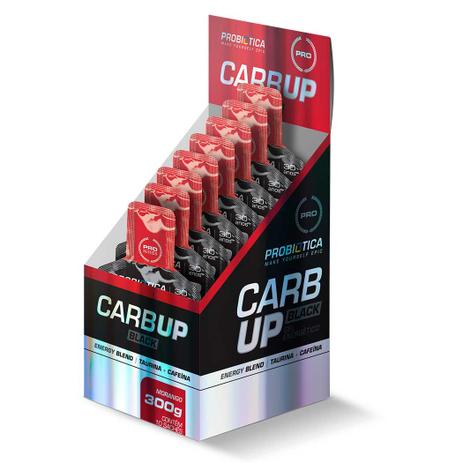 Carb Up Gel Black 30g Caixa 10 Unidades - Probiótica Menor preço em Carb Up Gel Black 30g Caixa 10 Unidades - Probiótica