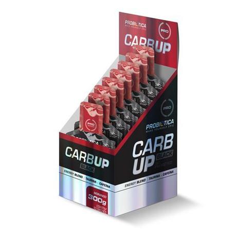 Carb Up Gel Black - Morango 10 sachês - Probiótica Menor preço em Carb Up Gel Black - Morango 10 sachês - Probiótica