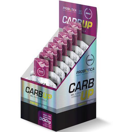 Carb Up Gel Super Form 10 Sachês x 30G Probiotica é boa?