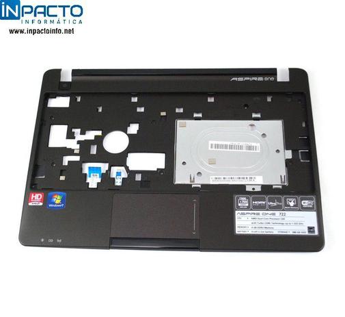 Carcaça base inferior acer one 722 com tampa Menor preço em Carcaça base inferior acer one 722 com tampa