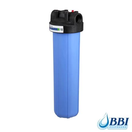 Carcaça Big Blue de Filtro 20”x4,5 Pentek Conexão 1”1/2 NPT com Chave - Bbi filtros Menor preço em Carcaça Big Blue de Filtro 20”x4,5 Pentek Conexão 1”1/2 NPT com Chave - Bbi filtros
