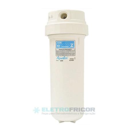 Carcaca com filtro agua ap230 super branco aqualar cuno 3m ap 230 Menor preço em Carcaca com filtro agua ap230 super branco aqualar cuno 3m ap 230