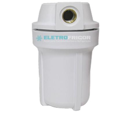 Carcaca filtro agua planeta agua 5” 1/2 sem refil branco torneira Menor preço em Carcaca filtro agua planeta agua 5” 1/2 sem refil branco torneira