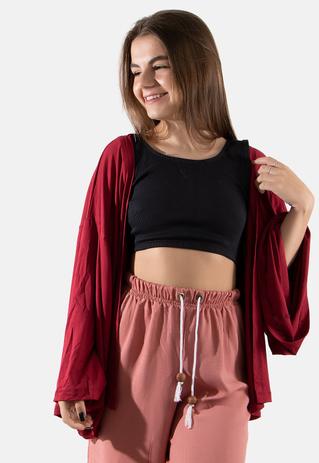kimono liso feminino