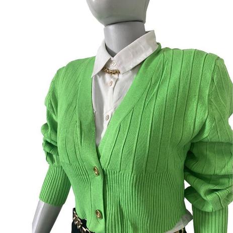 cardigan verde