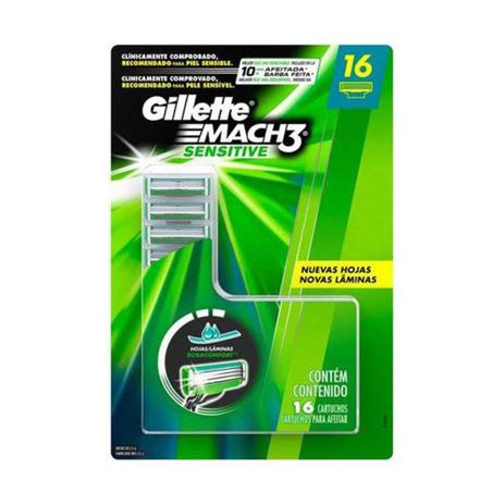 Carga para Aparelho de Barbear Gillette Mach3 Sensitive 16un. - Pg é ruim? Carga para Aparelho de Barbear Gillette Mach3 Sensitive 16un. - Pg é boa?