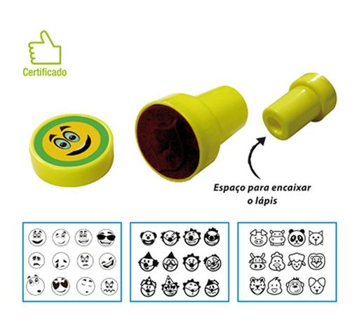 Carimbo Stamp Animais Cis Carimbos Infantil Magazine Luiza