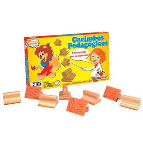 Carimbos Pedagógicos Animais Selvagens 1 Pçs 044 - Ciabrink Menor preço em Carimbos Pedagógicos Animais Selvagens 1 Pçs 044 - Ciabrink