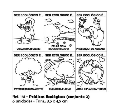 Carimbos Pedagógicos Práticas Ecológicas 3 5x4 5m Conjunto 2 - Jottplay Menor preço em Carimbos Pedagógicos Práticas Ecológicas 3 5x4 5m Conjunto 2 - Jottplay