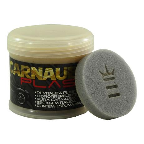 Carnauba Plastic Revitalizador de Plásticos 500g Nobre Car Menor preço em Carnauba Plastic Revitalizador de Plásticos 500g Nobre Car