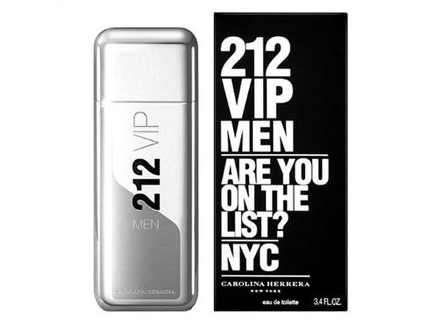 Carolina Herrera 212 Vip Men - Perfume Masculino Eau de Toilette 100 ml Menor preço em Carolina Herrera 212 Vip Men - Perfume Masculino Eau de Toilette 100 ml