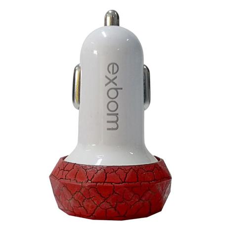 Carregador 5X1 Veicular Duplo Usb 2477-Exbom Menor preço em Carregador 5X1 Veicular Duplo Usb 2477-Exbom