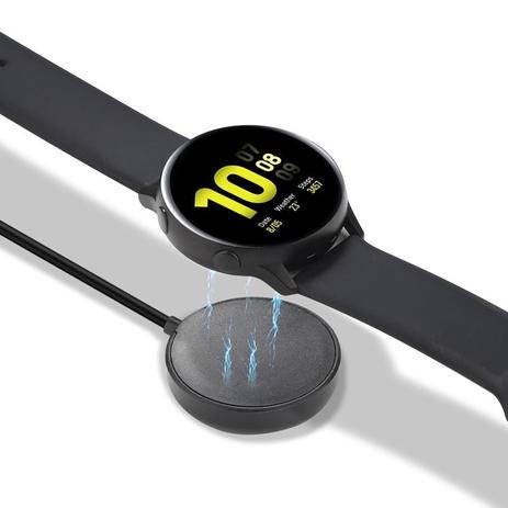 Carregador Base USB Wireless para Relógio Samsung Galaxy Watch Active 1 2 Menor preço em Carregador Base USB Wireless para Relógio Samsung Galaxy Watch Active 1 2