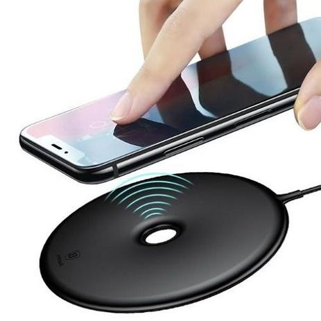 Carregador Baseus Turbo Sem Fio Emborrachado Iphone X Galaxy Menor preço em Carregador Baseus Turbo Sem Fio Emborrachado Iphone X Galaxy