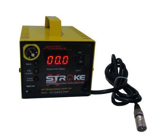 Carregador Bateria 24v 15ah Cadeira Rodas Freedom Ortobras - Stroke power Menor preço em Carregador Bateria 24v 15ah Cadeira Rodas Freedom Ortobras - Stroke power