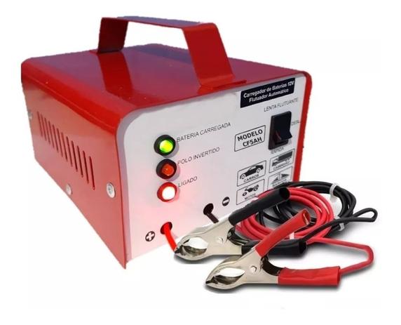 Carregador Bateria Automotivo Bivolt 12V 5A 60W Com Led Indicador Auxiliar Partida - trafotron Menor preço em Carregador Bateria Automotivo Bivolt 12V 5A 60W Com Led Indicador Auxiliar Partida - trafotron