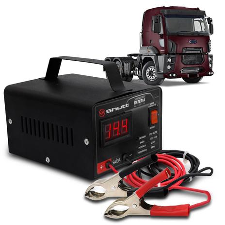 Carregador Bateria Automotivo Para Caminhão Shutt Bivolt 12V 10A 120W Com Voltímetro Digital Menor preço em Carregador Bateria Automotivo Para Caminhão Shutt Bivolt 12V 10A 120W Com Voltímetro Digital