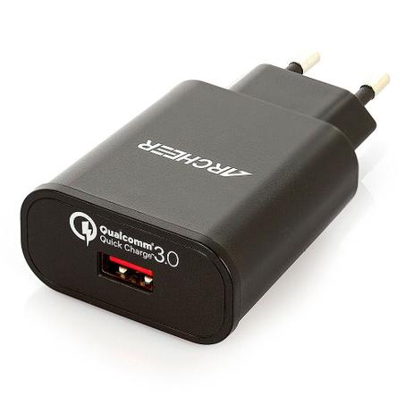 Carregador Celular 3.0 Quick Charge Carga Rápida Archeer - Preto é ruim? Carregador Celular 3.0 Quick Charge Carga Rápida Archeer - Preto é boa?