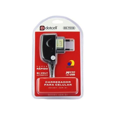 Carregador Celular DC-TCV8 - Dotcell Menor preço em Carregador Celular DC-TCV8 - Dotcell