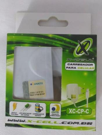 Carregador celular parede tipo c x-cell - Xcell Menor preço em Carregador celular parede tipo c x-cell - Xcell