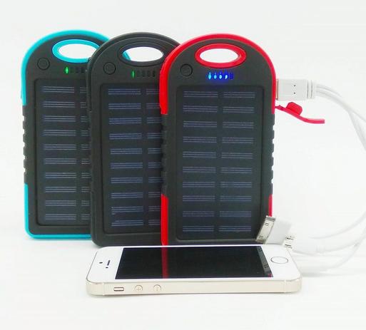 Carregador Celular Solar USB Portátil Prova Dágua Power BANK - Gold Menor preço em Carregador Celular Solar USB Portátil Prova Dágua Power BANK - Gold